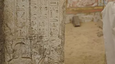 الكشف عن مقبرة رئيس الخزانة في عهد الملك رمسيس الثاني