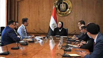 وزيرة التجارة تبحث خطط «ليوني» الألمانية للتوسع في السوق المصرية