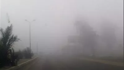 بعد زوال الشبورة.. فتح طريقي السويس والقطامية أمام حركة السيارات