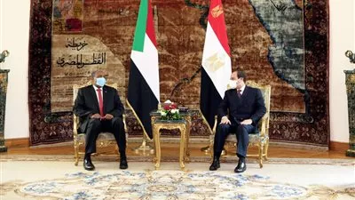 السيسى يؤكد موقف مصر الاستراتيجى الثابت الداعم لأمن واستقرار السودان