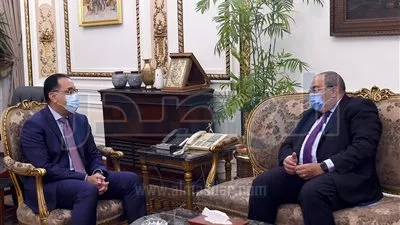 رئيس الوزراء يلتقى الدكتور محمود محيى الدين المدير التنفيذى بصندوق النقد