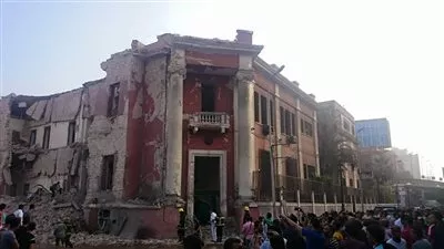 سيارة ملغومة وراء إنفجارمحيط القنصلية الإيطالية بوسط القاهرة