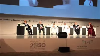 طارق شوقي يشارك في مؤتمر التعليم الدولي 2022 بالرياض