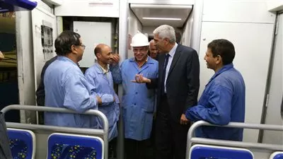 جولة مفاجئة لرئيس السكك الحديدية بورش