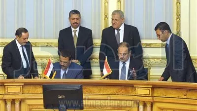 توقيع عدد من الإتفاقيات على هامش إجتماع اللجنة المصرية اليمنية المشتركة