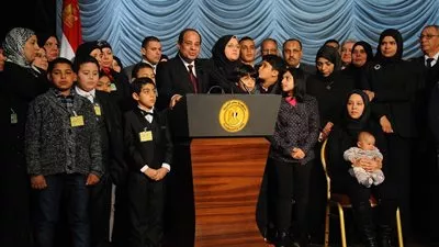 السيسي يشهد مراسم الاحتفال بعيد الشرطة