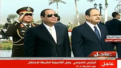 بث مباشر.. السيسي يشهد مراسم الاحتفال بعيد الشرطة