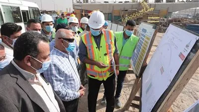 وزير النقل يتفقد أعمال التطوير والصيانة الشاملة للطريق الدائرى 