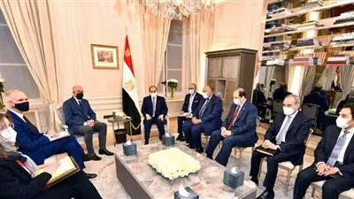 السيسي يبحث تعزيز التشاور مع الاتحاد الأوروبى حول القضايا الإقليمية
