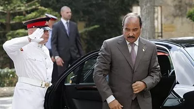 الرئيس الموريتاني يتوجه إلى القاهرة تلبية لدعوة من 