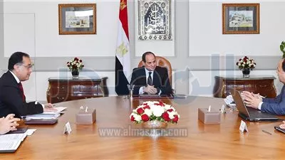 الرئيس السيسى يبحث مع وزير المالية تطوير منظومة الضرائب والجمارك