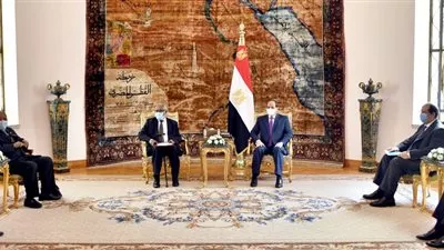 السيسى يبحث مع رئيس ناميبيا الأسبق عدداً من القضايا الإقليمية الأفريقية