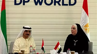 وزيرة التجارة تبحث التعاون مع «موانئ دبى» فى مجال التسويق الإلكترونى