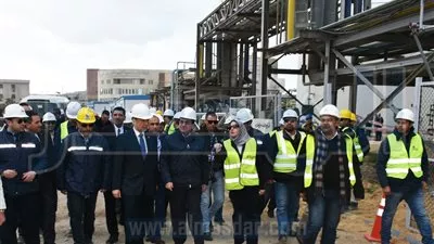 وزير البترول يتفقد أعمال المشروعات الإنتاجية لـ 