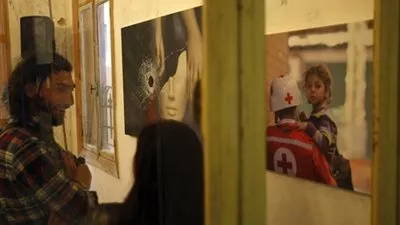 بالفيديو.. معرض صور يوثق الحروب التى عاشتها 