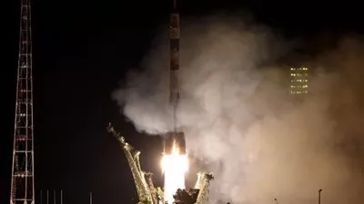  بالفيديو .. وصول صاروخ سويوز الروسي إلى المحطة الفضائية الدولية