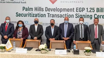 «العربى الإفريقى» يدير إصدار توريق سندات «بالم هيلز» بـ 1,6 مليار جنيه