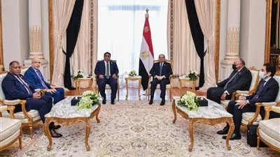 السيسي: مصر تدعم المسار السياسي لتسوية الأزمة الليبية
