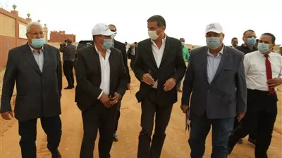 رئيس البنك الزراعى يبحث دعم المنتفعين بمشروع الـ 1,5 ميون فدان غرب المنيا