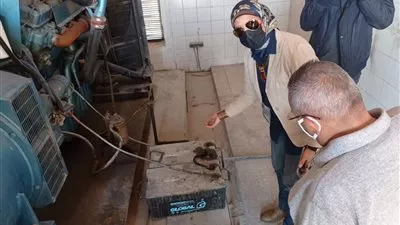 نائب رئيس جهاز «خليج السويس» تتفقد محطات وشبكات الصرف الصناعى