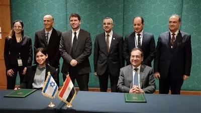 مذكرة تفاهم بين مصر وإسرائيل لزيادة إمدادات ‏الغاز لإعادة التصدير
