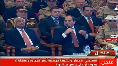 السيسي: رفضت طلب بشأن التجنيد في الجيش 
