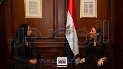 سحر نصر تبحث التعاون المشترك مع رئيسة 