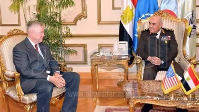 تفاصيل اللقاء بين وزير الدفاع ووفد من أعضاء الكونجرس الأمريكي