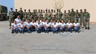 لواء الوحدات الخاصة البحرية يستضيف المتحدث العسكرى للقوات المسلحة