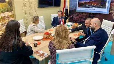 افتتاح الجناح المصري بمعرض IMEX السياحي الدولي بألمانيا
