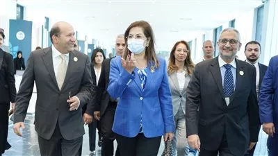 وزيرة التخطيط تتفقد فعاليات الاجتماعات السنوية للبنك الإسلامي للتنمية بشرم الشيخ