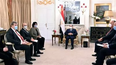 السيسى يلتقى رئيس شركة داسو المُصنِعة لطائرات الرافال الحربية