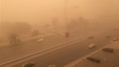 أمن الوادي الجديد يرفع حالة الاستعداد للقصوي بسبب سوء الأحوال الجوية