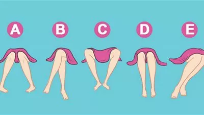 كيف تعرف صفات المرأة من وضع ساقيها؟ (صور)