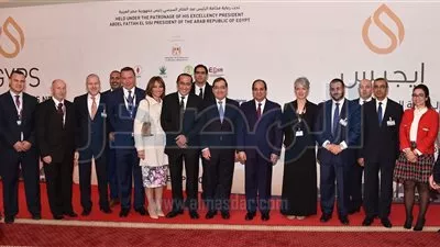 تفاصيل افتتاح السيسي مؤتمر مصر الدولي للبترول (صور)