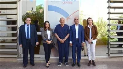 رئيس بنك القاهرة يزور مركز أسوان للقلب لتعزيز التعاون