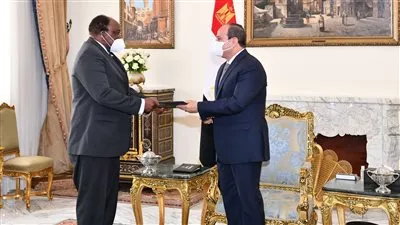 السيسي يبحث مع مبعوث رئيس زيمبابوي تعزيز آليات العمل الأفريقي المشترك