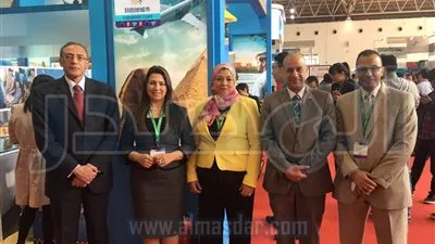 مصر للطيران تشارك في معرض 