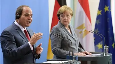 الرئاسة ترحب بزيارة ميركل المرتقبة لمصر