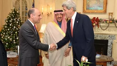 وزيرا الخارجية السعودي والأمريكي يبحثان بالرياض التطورات الإقليمية والدولية