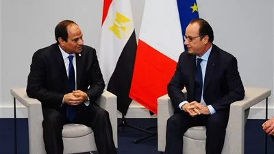 السيسي ونظيره الفرنسي يعقدان مؤتمرا صحفيا بقصر القبة.. غدا
