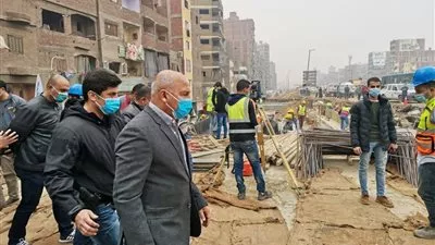 وزير النقل يتابع تطوير الطريق الدائري للمرة الثانية خلال أسبوع