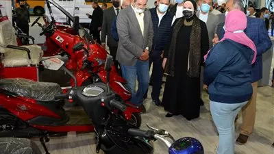 «جامع» تتفقد استعدادات معرض تكنولوجيا تحويل المركبات للعمل بالطاقة النظيفة