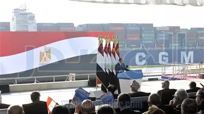  كلمة الرئيس عبدالفتاح السيسي في حفل افتتاح مشروع قناة السويس الجديد