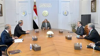 الرئيس السيسي يؤكد دعم الدولة الكامل لأنشطة شيفرون الأمريكية في مصر
