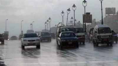أمطار غزيرة تضرب القاهرة الكبرى وعدة محافظات اخرى