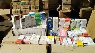 ضبط أدوية ومستلزمات طبية مخالفة بقيمة 34 مليون جنيه