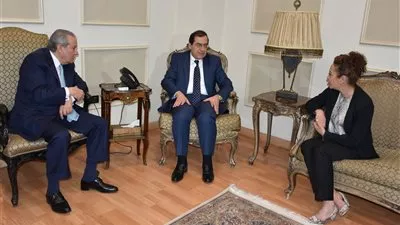 وزير البترول يستقبل رئيس شركة دانة غاز مصر
