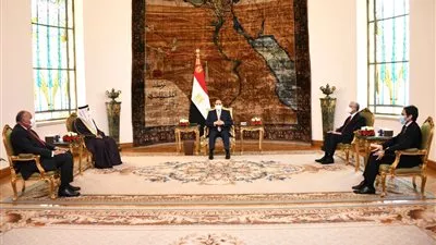 السيسي: وحدة المواقف العربية تمكننا من وضع خطوط تصون أمننا القومي
