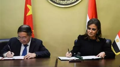 سحر نصر توقع مع الصين اتفاقيات بـ71 مليون دولار لتمويل مشروعين